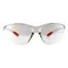 Machinist? Lite Clear Frame, Indoor/outdoor Anti-fog Lens, Single Wrap-around Lens, Injected Temple Pads