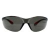 Machinist? Lite Black Frame, Gray Anti-fog Lens, Single Wrap-around Lens, Injected Temple Pads