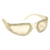 Bulldog Pro-framers Frosted Clear Frame, Clear Anti-fog Lens, Vented Closed-cell Eva Foam