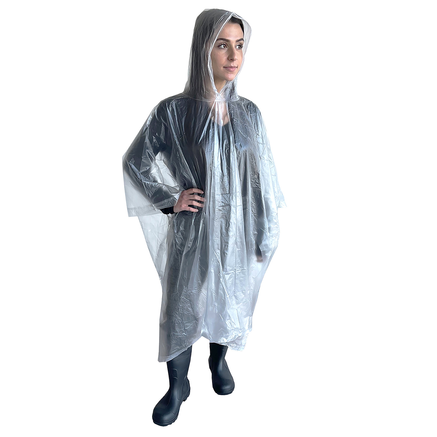 Rain Poncho, Clear: #RP10C - Cordova Safety