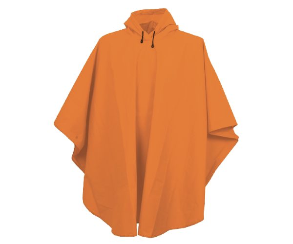 Rain Poncho, Orange: #RP10O - Image 3