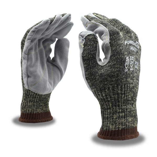 Power-Cor Max™, Aramid/Steel/Cotton, Split, Pigskin, A5 Cut: #3737