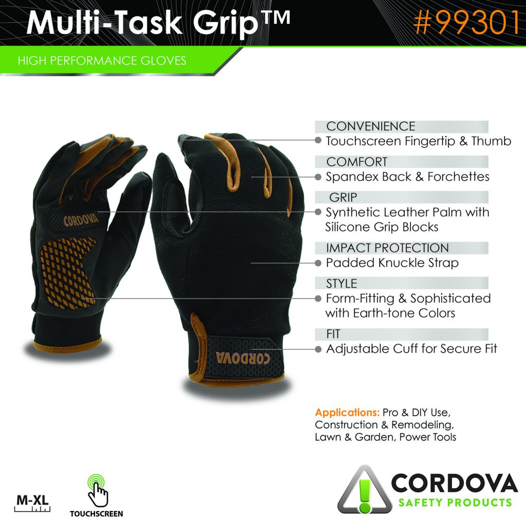 Activity, CORDOVA, MultiTask Grip™ 99301 Cordova Safety