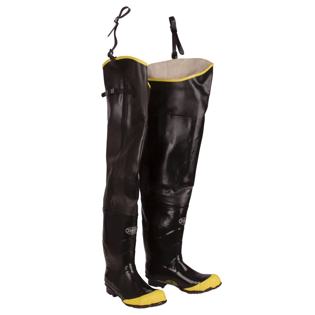 comfortable steel toe rubber boots