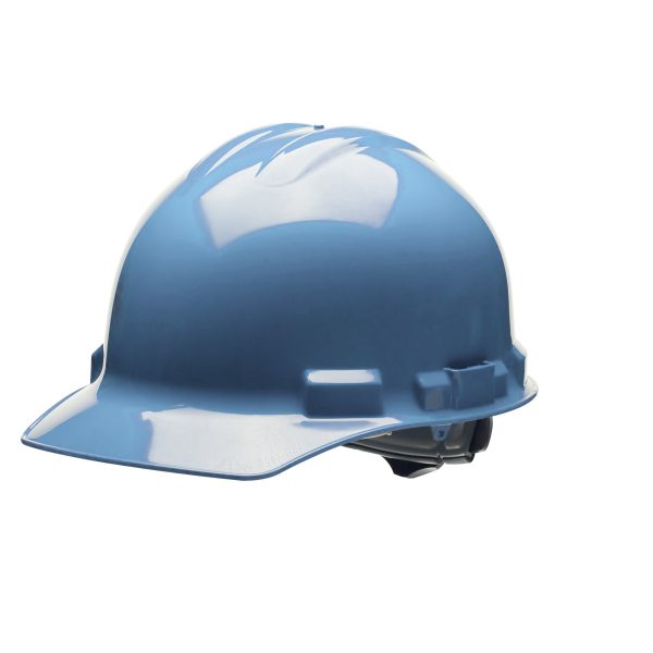 Pinlock, 6-Point, Duo Safety™, Hard Hat, Cap, Blue: #H26S5