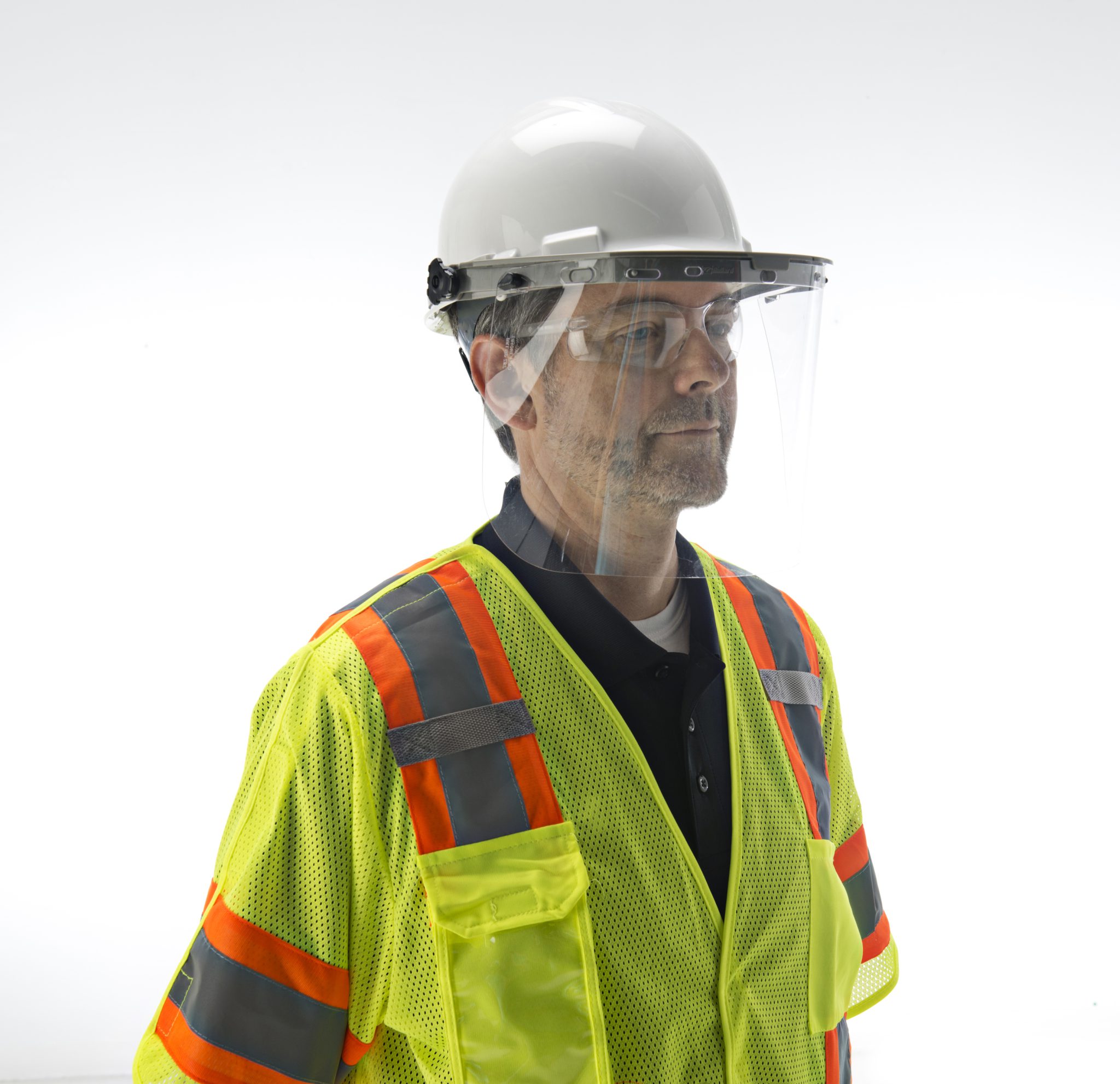 Duo Safety™, Hard Hat Face Shield, Polyester HFS1 Cordova Safety
