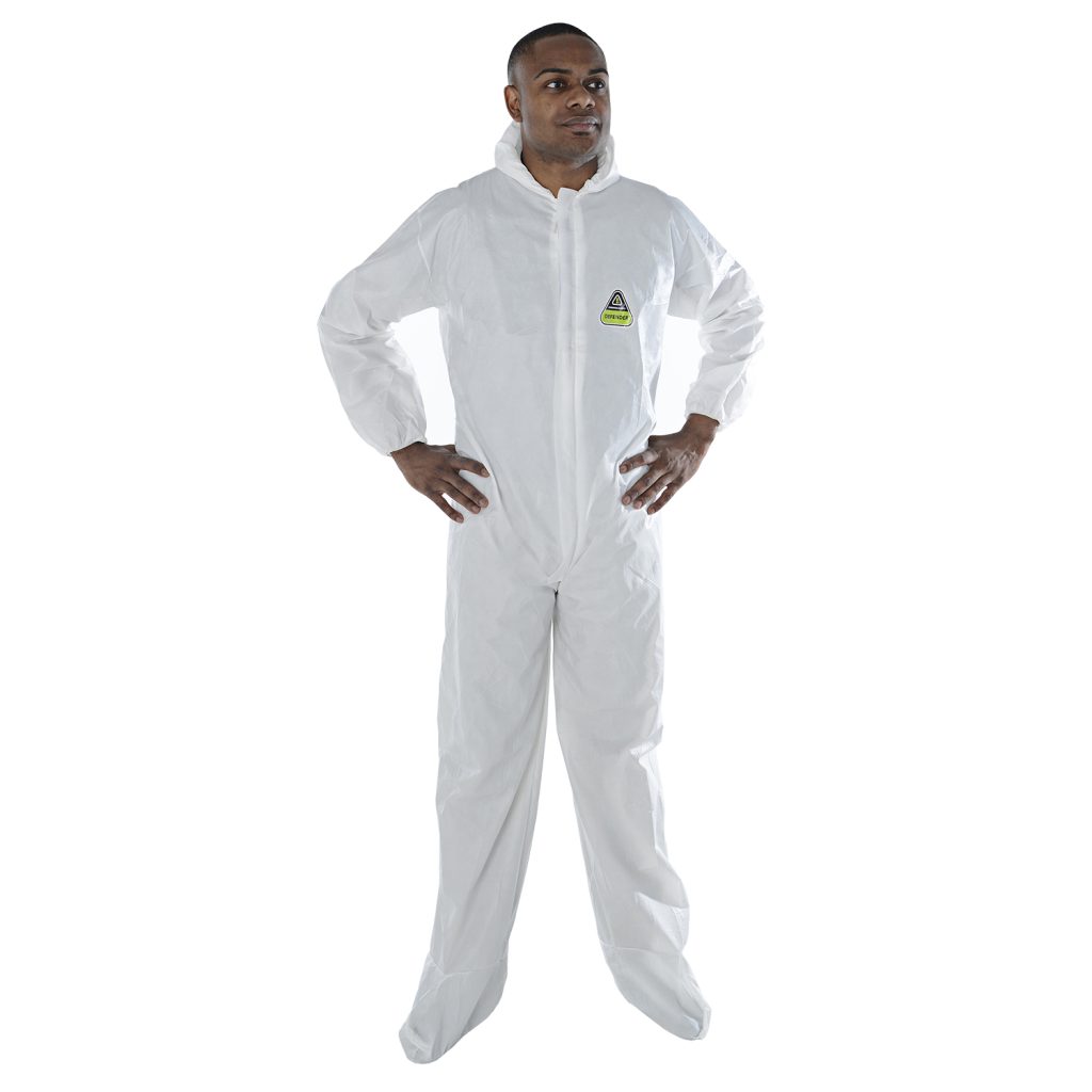 DEFENDER II™, Coverall, Hood, Boots MP400 Cordova Safety