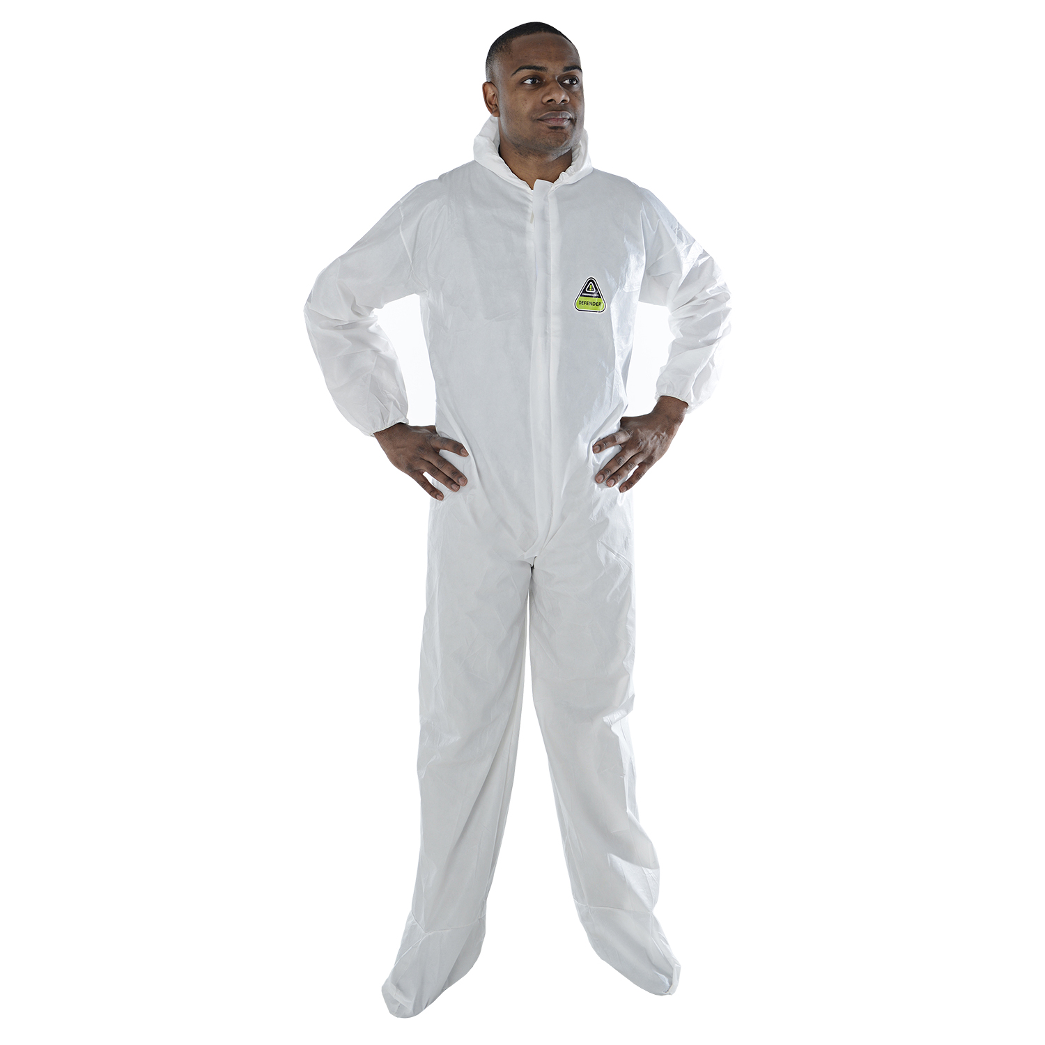 DEFENDER II™, Coverall, Hood, Boots: #MP400 - Cordova Safety