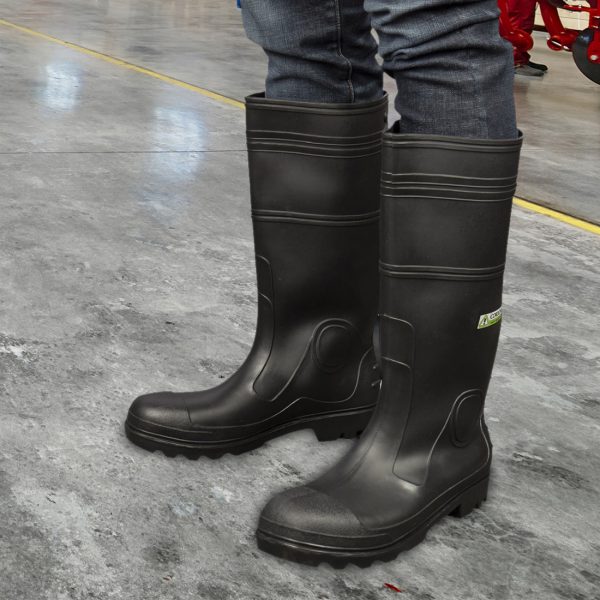 Boots, PVC, Steel Toe: #PB22 - Cordova Safety