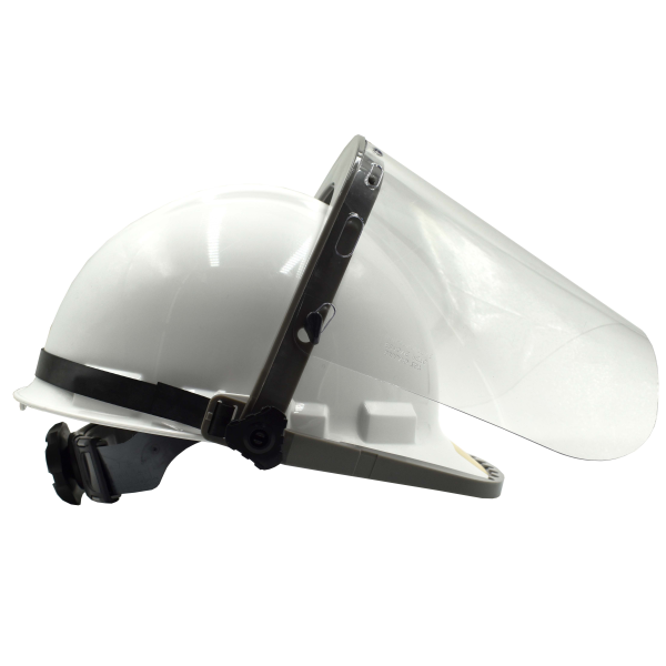 Hard hat bracket shop