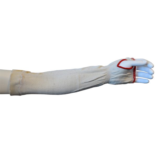 Sleeve, Ripcord™ • Blue Hem, High Tenacity Nylon/Cotton Plaited Sleeve, 18 Inch, A2 Cut: #3739G4T
