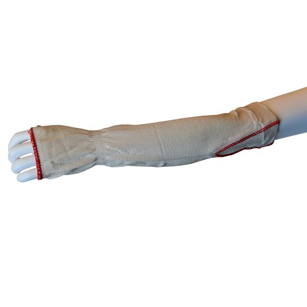 Sleeve, Ripcord™ • Blue Hem, High Tenacity Nylon/Cotton Plaited Sleeve, 18 Inch, A2 Cut: #3739G4T - Image 2