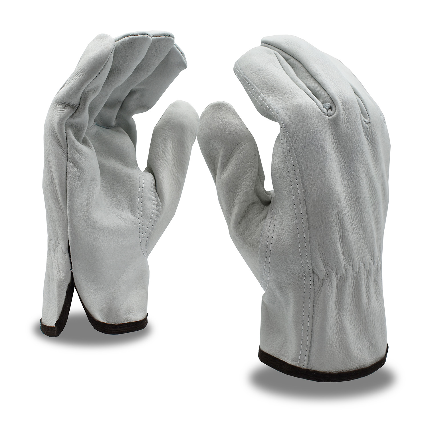 Delta Plus Venitex FCN29 Grey Full Grain Cowhide Safety Work Gloves, Top Quality