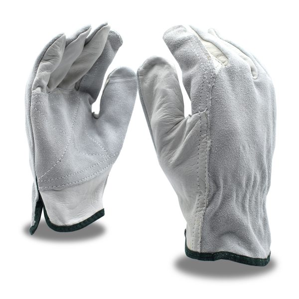 Driver, Cowhide, Split/Grain, Double Palm: #8261