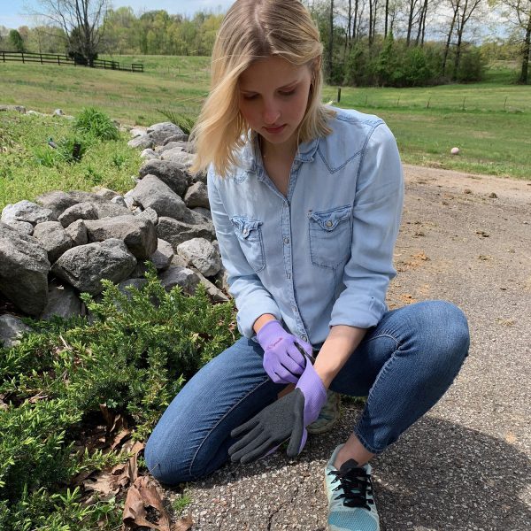 Garden Glove, Sprouts™, Weeder™, Latex: #BL38222 - Image 3