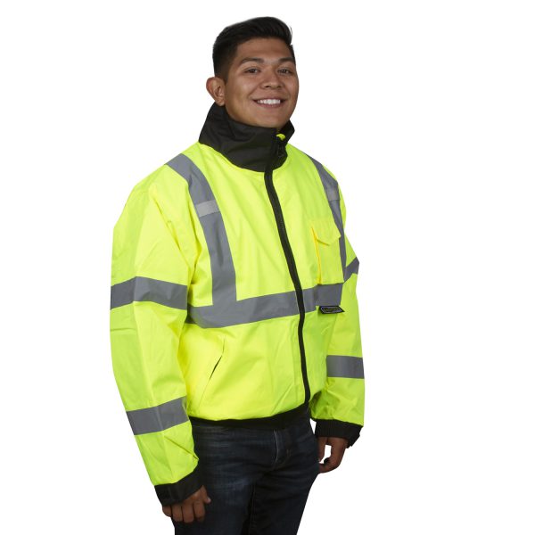 Jacket, Reptyle™, Bomber, Quilted, Type R, Class 3: #J221 - Cordova Safety