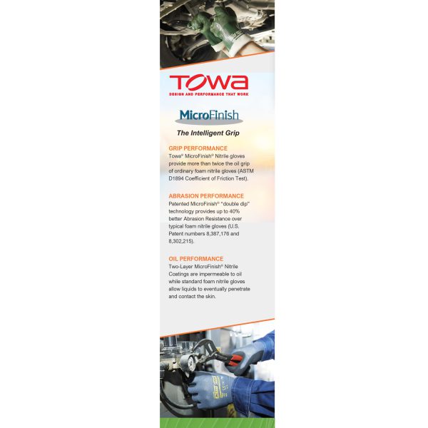 TOWA®, ActivGrip™ KEV, Nitrile/Kevlar®, A2 Cut: #AG591 - Image 3