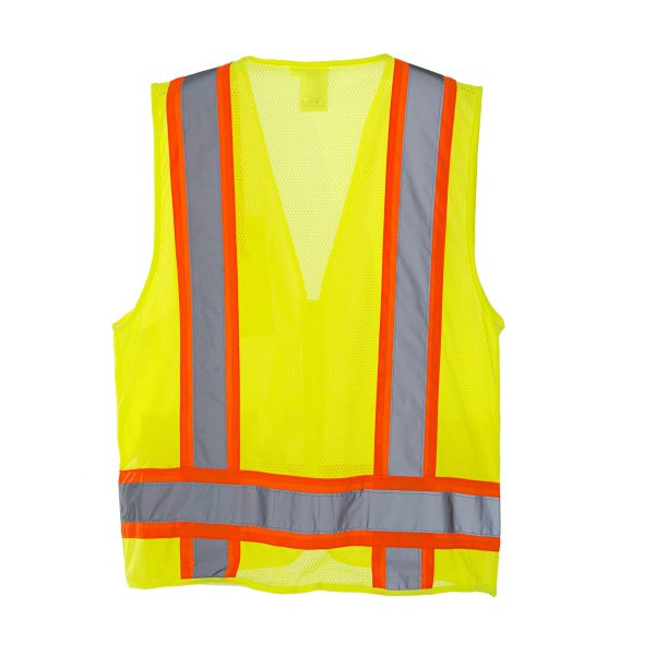 Safety Vest, Class 2 Rated, Deluxe: #SPVS286L - Image 2