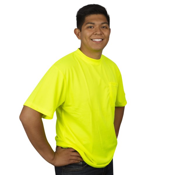 Shirt, Short-Sleeve, Hi-Vis, Non-Rated: #SPV131