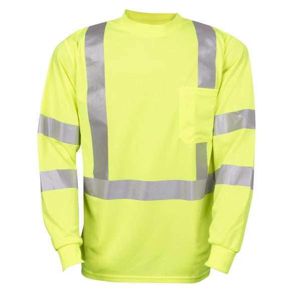 Shirt, Long-Sleeve, Hi-Vis, Class 3: #SPV511 - Image 3