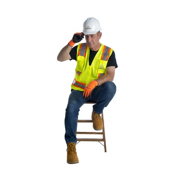 Safety Vest, Class 2 Rated, Deluxe: #SPVS286L - Image 3