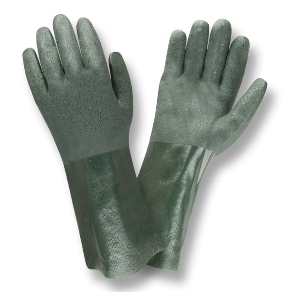 Supported, PVC, Double Dipped, Etched, 14 Inch: #5214J