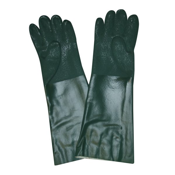 Supported, PVC, Double Dipped, Etched, 18 Inch: #5218J