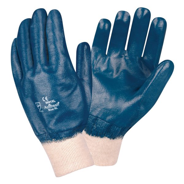 Supported, Brawler II™, Nitrile, Smooth, Interlock: #6981