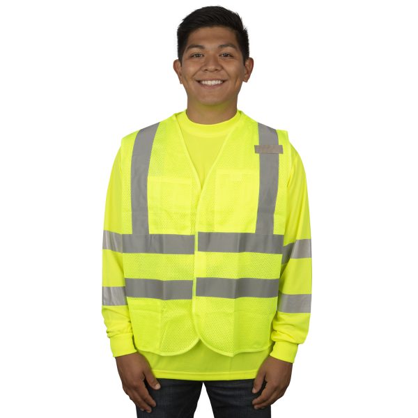 Safety Vest, COR-BRITE®, Type R, Class 2, FR: #V231PFR