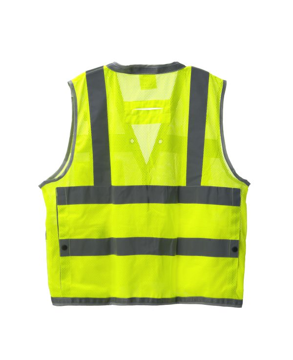 Surveyors Safety Vest, COR-BRITE®, Type R, Class 2, Heavy Duty: #VS296 - Image 4