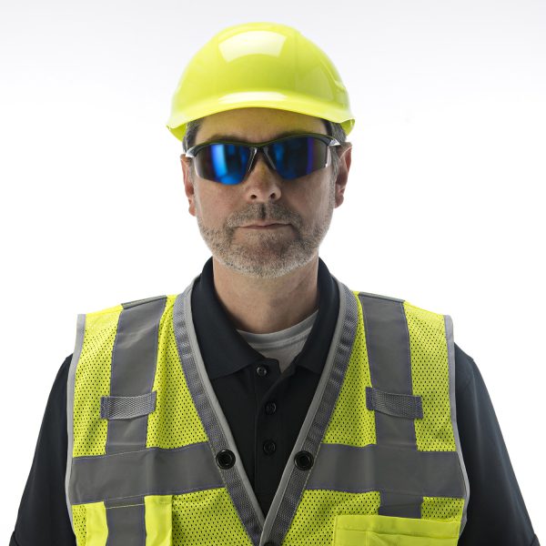 Surveyors Safety Vest, COR-BRITE®, Type R, Class 2, Heavy Duty: #VS296 - Image 3