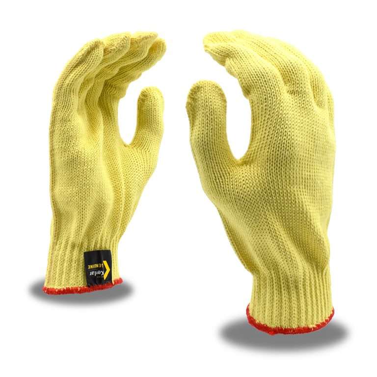 100% Kevlar, Machine Knit Shell, 7-gauge, Ansi Cut Level A2
