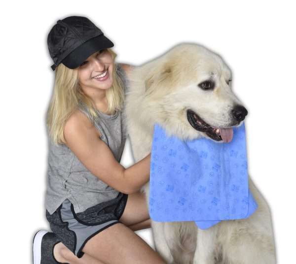Dog Dayz™, Pet Cooling Towel, Blue: #PCT100