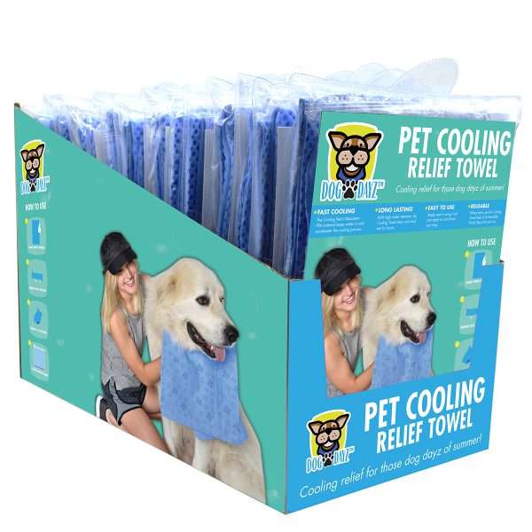 Dog Dayz™, Pet Cooling Towel, Blue: #PCT100 - Image 3