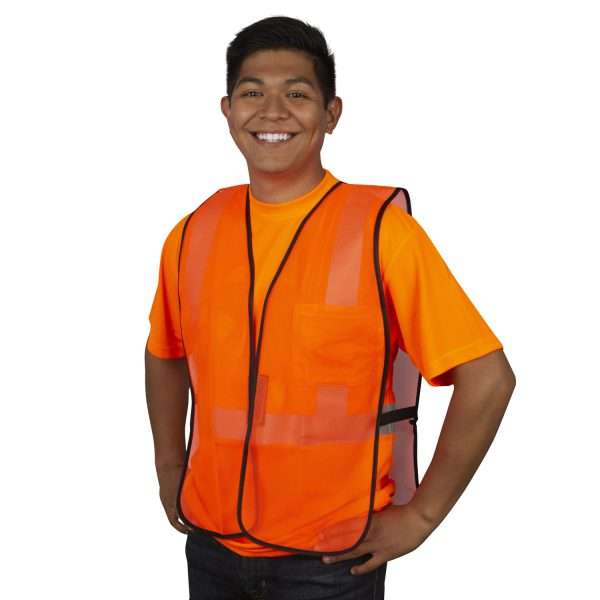 Safety Vest, Non-Rated: #V100 - Image 7