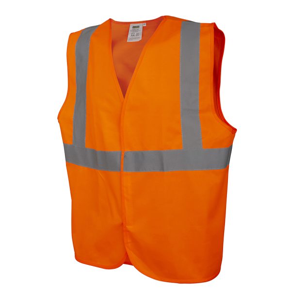 Safety Vest, Type R, Class 2, Solid: #V220 - Image 2