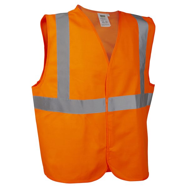 Safety Vest, Type R, Class 2, Solid: #V220 - Image 3