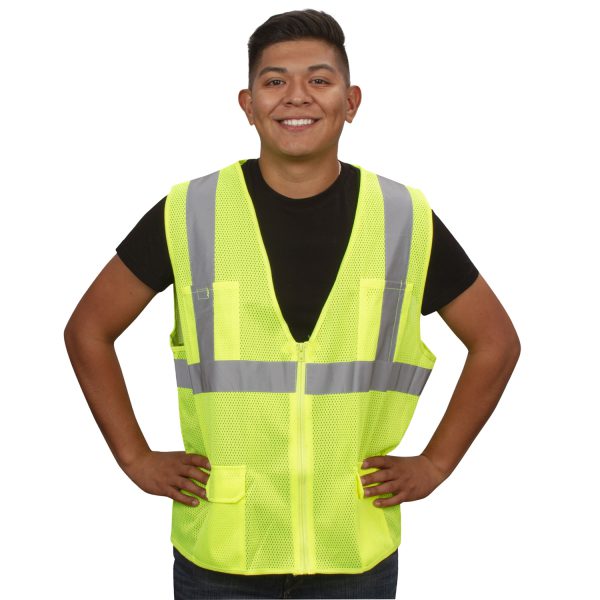 Surveyors Safety Vest, COR-BRITE®, Type R, Class 2: #VS271P - Image 4
