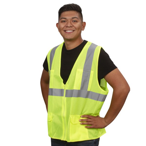 Surveyors Safety Vest, COR-BRITE®, Type R, Class 2: #VS271P - Image 3