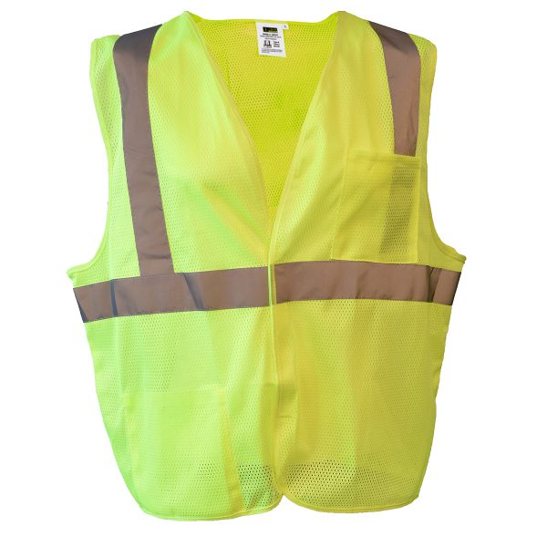 Safety Vest, Type R, Class 2, Mesh: #VX211P - Image 2
