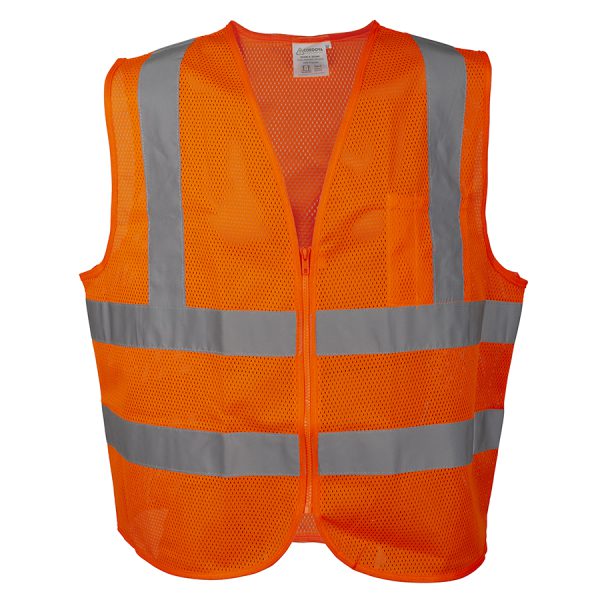 Safety Vest, Type R, Class 2, Mesh: #VZ240P - Image 4