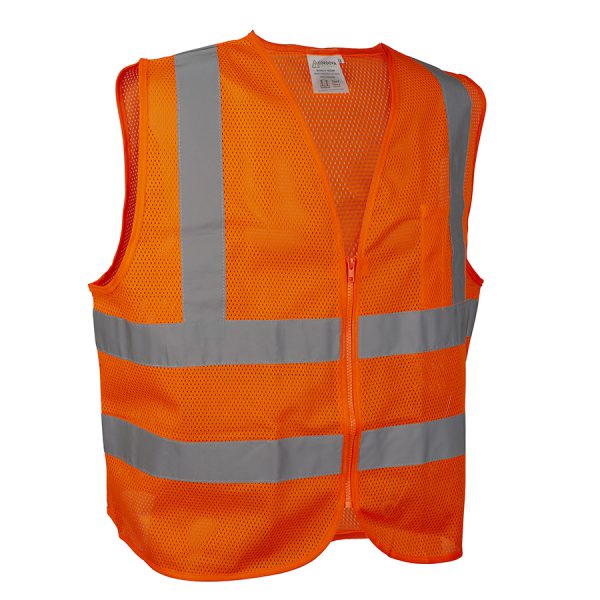 Safety Vest, Type R, Class 2, Mesh: #VZ240P - Image 3