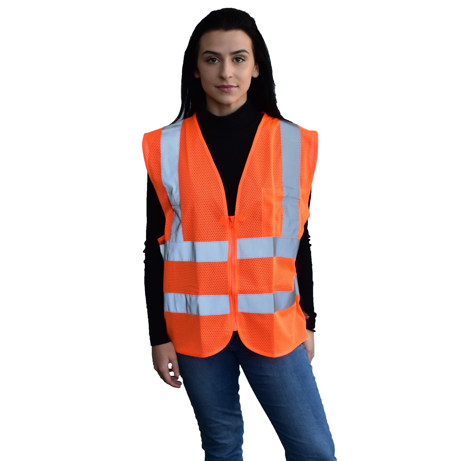 Safety Vest, Type R, Class 2, Mesh: #VZ240P - Cordova Safety