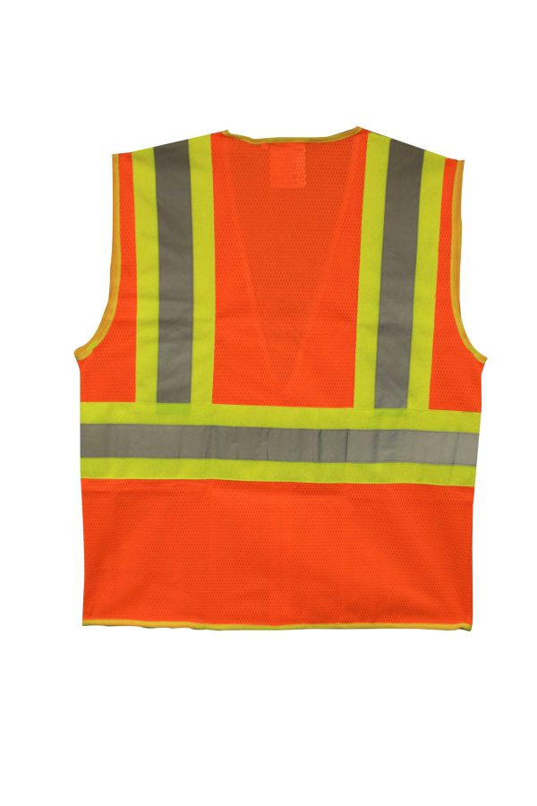 Safety Vest, Type R, Class 2, Mesh: #VZ250P - Image 2