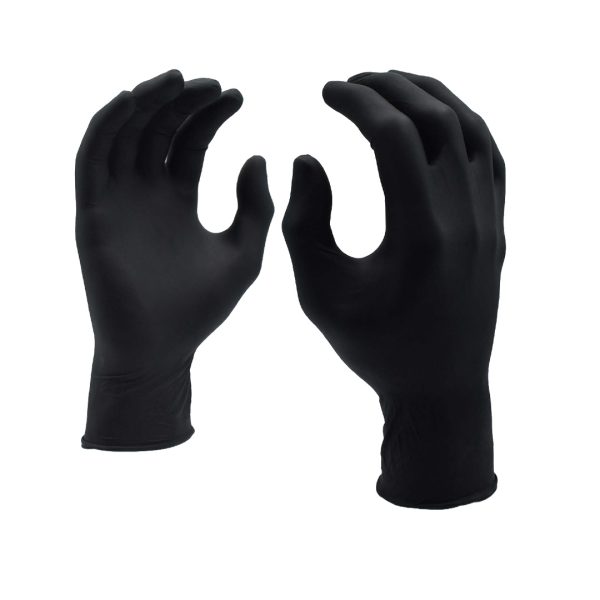 NITRI-COR® SOFT, BLACK NITRILE, 4-MIL, INDUSTRIAL GRADE, POWDER  FREE, TEXTURED, 4096B